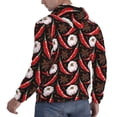 thumbnail image 3 of Hoodies for Men - Red Hot Chili 1 Long Sleeve Comfrt Men'S Fashion Hoodies & Sweatshirts, Sweatshirts for Men Hoodies Pullover Clothing Clothes with Pouch, 3 of 7