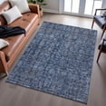 thumbnail image 6 of Addison Rugs Mayfield Premium Machine Washable Transitional Damask Blue Rectangle Rug, 5' x 7'6", 6 of 6