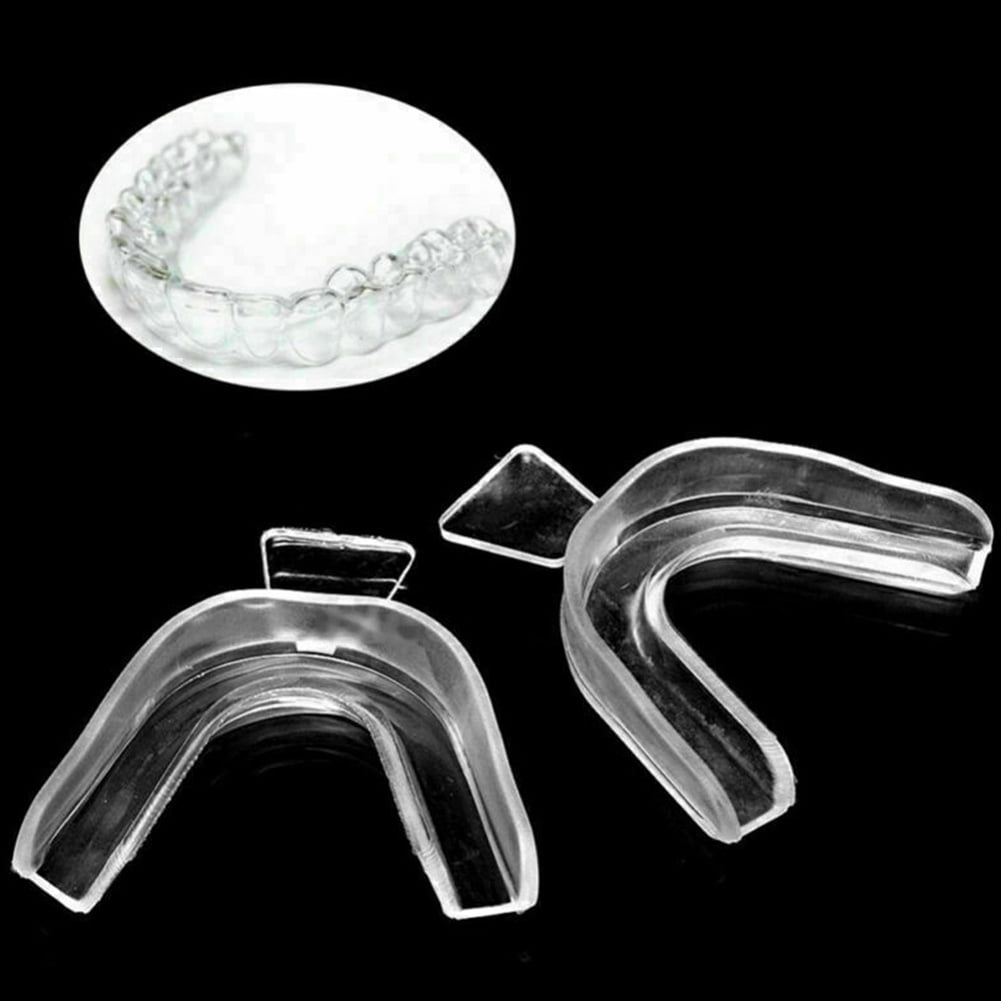 4pcs Night Mouth Guard Gum Shield for Bruxism Teeth Protector Whitening Grinding Bites Brace