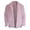 Pink, variant on Maoxin Men's Jacket Men's Loose Collar Solid Color Cardigan Jacket Men's Plush Long Sleeved Hooded Casual Jacket/jacket Pink S