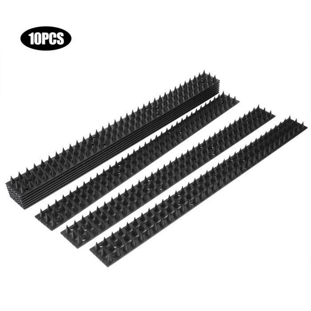 10Pcs Birdsspikes Safety Spike Squirrel Deflector Bird Spikes Kit Fence