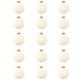 thumbnail image 1 of Xihbxyly Bolas Navideñas de Terciopelo, Adornos Flocados para Árbol, Elegante Diseño Marrón, Versátiles Decoraciones Colgantes, Decoración Navideña para El Hogar, Juego de 15 Piezas, Tamaño de 3.14 P, 1 of 2