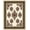 Ivory, Pattern 2, variant on ODIKA 5' x 7' Machine Washable Non-Slip Area Rug, Traditional Trellis High Traffic Rug, Beige, 314325