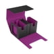 thumbnail image 4 of Estuche para baraja de cartas coleccionables,Estuche para guardar de cartas coleccionables,de piel sintética,portátil,Estuche para baraja de cartas Organizador de Negro púrpura, 4 of 8