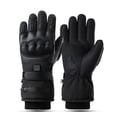 thumbnail image 2 of lcziwo Black Heated Gloves for Men Women, Waterproof Winter Motorcycle, Skiing, Snowboarding, Fast Heating Gloves Without Battery, 2 of 10
