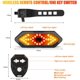 thumbnail image 3 of ZHAOCHENG Luz Trasera para Bicicleta, Luz Trasera Intermitente para Bicicleta con Controles Remotos Inalámbricos, USB Recargable, Impermeable a Prueba de Golpes - 5 Modos de Iluminación, Luz Trasera p, 3 of 5