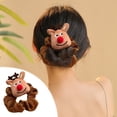 thumbnail image 5 of Christmas Christmas Tree Santa Claus Elastic Hair Rope Cute Doll Hair Accessories Head Rope, 5 of 5