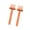 Orange, variant on Zeiwohndc Professional Comb Cleaner Hairbrush Debris Remover Home Travel Convenience