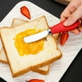 thumbnail image 1 of Dsscvnef Ceramic Handle 304 Stainless Steel Butter Bread Spreader for Jam Cheese & ( Kitchen Tool), 1 of 3