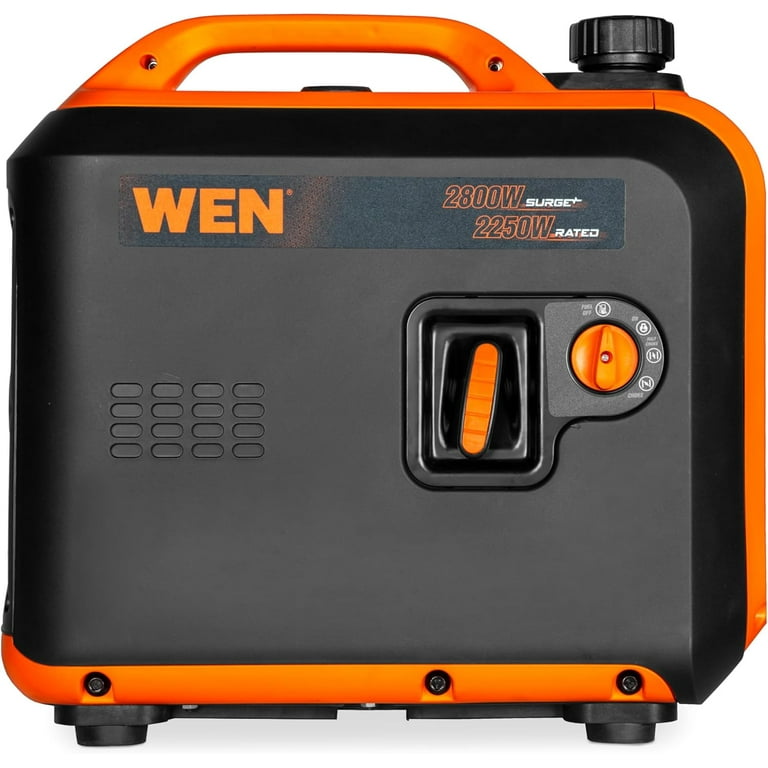 WEN 2800-Watt Dual Fuel Inverter Generator, Quiet, Portable, and