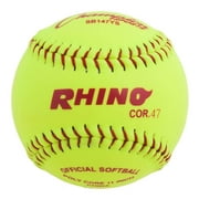 11 in. Softball in Optic Yellow Set of 12 by Champion Sports