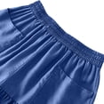thumbnail image 6 of Mifsaly Girls Wide Leg Denim Culottes Sun Protection Flowy Kids Capri Pants Soft Lightweight Tiered Chambray Casual Summer Cropped Jean Pant with Pockets, 6 of 6