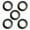 black, variant on 5 Roll Grip Finishing Tape Sweat Sealing Special Tape Tennis Grip Racket Tape Sticky Seal for Tennis Badminton