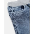 thumbnail image 4 of Chopper Club Boys Slim Fit Stretch Denim Jeans, Premium 3x1 Cotton Fabric with Rib Waistband, Button, Zip & Drawstrings, Sizes 5-18, 4 of 6