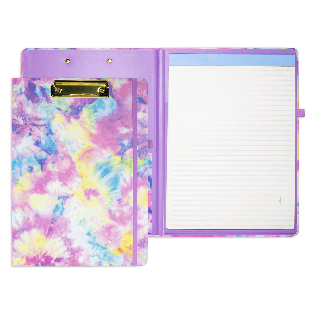 Steel Mill & Co Fun Clipboard Folio with Refillable Lined Notepad and