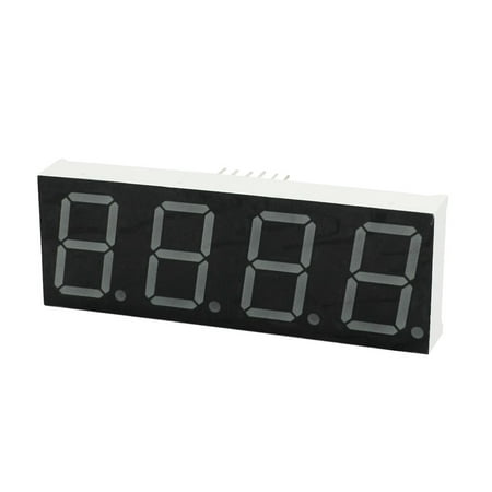 - Unique Bargains Common Anode 4 Bit 7 Seg DIP Digital Tube 0.8