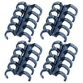 thumbnail image 4 of Binders, 60 Sheets Plastic Clip 20Pcs Segmented Design Binding Rings Binder for Office School, 4 of 8