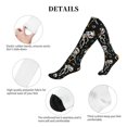 thumbnail image 5 of Pofeuu Dancing Skeleton Party Print Compression Socks for Women & Men Circulation - Best Support for Nurses,Running,Athletic,Sports, 5 of 7