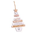 thumbnail image 2 of PENGXIANG Delicate Hanging Pendant Easy Installation Wood Wear-resistant Christmas Word Pattern for Home, 2 of 9