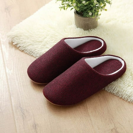

CoCopeaunt Winter Warm Cotton Slippers For Women Men Flats Soft Non-slip Fluffy Shoes Comfortable Slides Couple Indoor House Slippers
