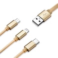 thumbnail image 2 of YSTINNG Multi USB Charger Cable Retractable 3 in 1 Multiple Charging Cord Adapter USB Charging Cable B311-2349, 2 of 4