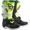 Alpinestars Tech 7S Prodigy Limited Edition Youth Boots (Black/White/Yellow Fluo)