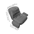 thumbnail image 2 of TABLZONE 1 Set Lawn Mower Seat Cover for Riding Mower with Simple Structure and UV Protection, 2 of 8
