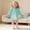 A, variant on Bellafa Toddler Girl Long Sleeve Dress Stripe Flower Christmas Easter Cotton Casual Tunic Playwear Basic Shirt Party Dresses