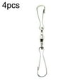 thumbnail image 5 of Yesbay 4/5/8/10/20/100Pcs Spinning Wind Spinner Swivel Hook Display Turn Twirl Hanger,Swivel Hook, 5 of 7