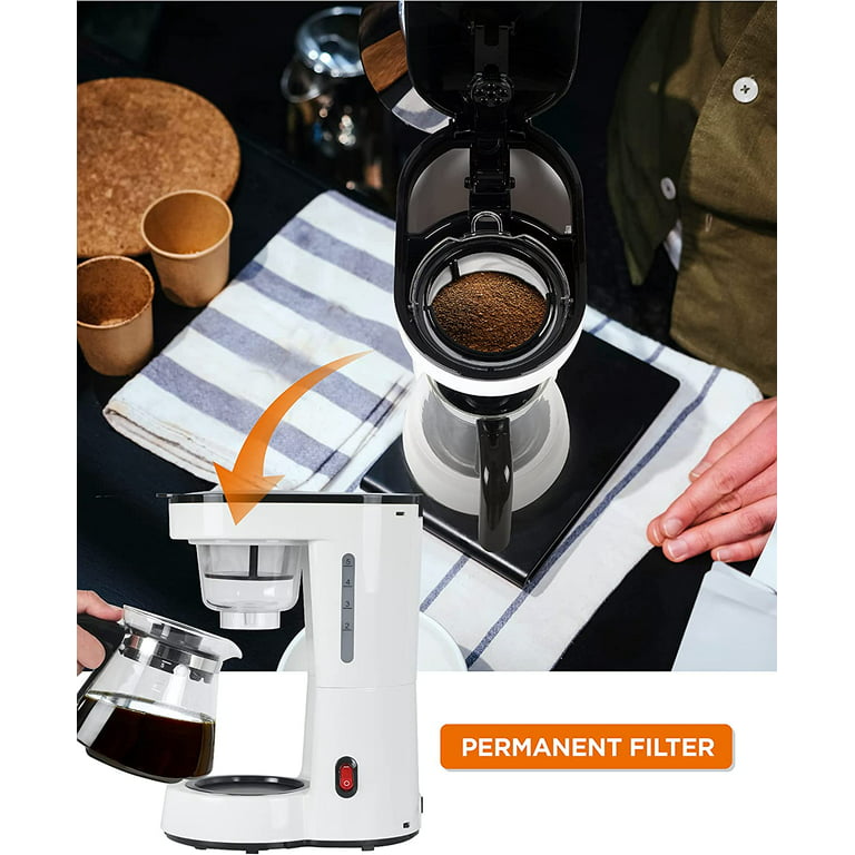 Pour-Over Coffee Maker with Water Tank