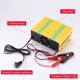 thumbnail image 3 of Cargador de batería de 12 V 24 V Cargador de reparación de pulso inteligente con pantalla electrónica MF-2B Estándar europeo, 3 of 5