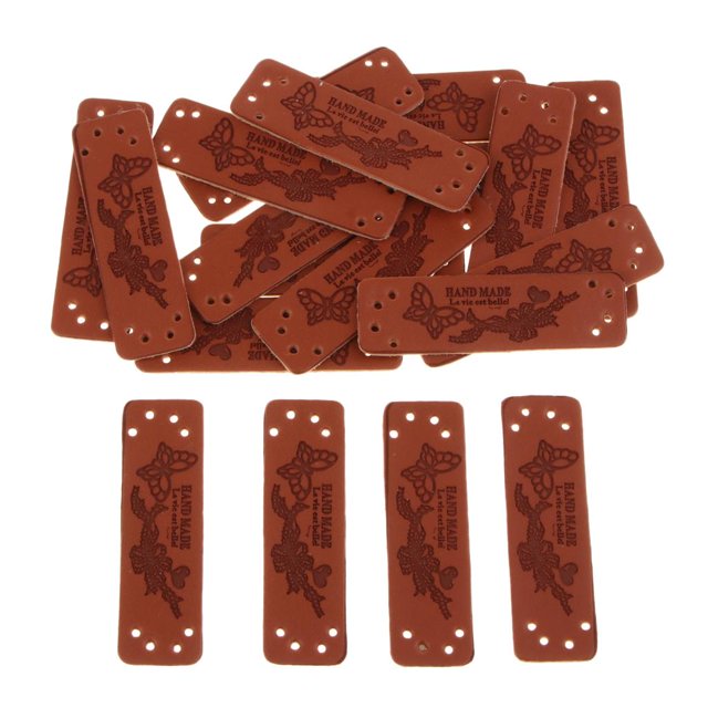 Abbracc 20 Pieces DIY Handmade Embellishment Clothes Tag Label Apparel Accessories