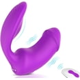 thumbnail image 1 of Vibradores portátiles Modos múltiples de vibración Bragas de silicona suave Herramientas de placer sexual para ropa interior Estimulación del clítoris para mujeres Su placer Punto vibrador Ponto G Con, 1 of 6