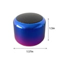 thumbnail image 3 of New A13 Colorful Bluetooth Speaker Wireless Mini Cannons High Volume Home Outdoor Portable Audio,Long Battery Life,for Travel,Sport,Outdoor, 3 of 8