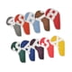 thumbnail image 2 of 10 piezas de golf de hierro de hierro mangas portátiles PU Scratch Resistente a los deportes universales de viajes universales Cubiertas de la cabeza Número, 2 of 8