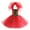 C113/Red, variant on Afdoent Girls Fashion Dresses Child Girls Pageant Dress Christmas Party Point Gown Dresses Fashion Hairband Set 10-12 Years