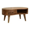 thumbnail image 4 of Artisan Furniture Solid Wood Mini Oak-ish Wave Coffee Table, 4 of 10