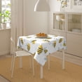 thumbnail image 4 of Wukai Bee Waterproof Tablecloth for Kitchen Dining, Fits Square Tables for 2-4 Seats -60"x60", 4 of 7