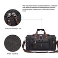 thumbnail image 4 of Sonducket Bolsa de viaje para exteriores, senderismo, escalada, playa, teléfono móvil, gafas de sol, almacenamiento de ropa, equipaje, bolso de Envolturas para manijas de equipaje Marrón, 4 of 6