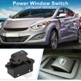 thumbnail image 2 of Unique Bargains Power Window Switch No.935803K500 Passenger Side Window Control Switch for Hyundai Sonata 2008-2010 Brown, 2 of 7