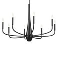 thumbnail image 2 of 52526BK Kichler Lighting Deela - 8 Light Chandelier-27 Inches Tall and 36 Inches Wide-Black Finish, 2 of 20