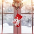thumbnail image 4 of Adorno Para Árbol De Navidad Colgante De Dibujos Animados Tejido Hombre De Nieve Calcetines Navideños Bolsa Para Fiestas Infantiles Bolsa Para Caramelos, 4 of 7
