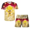 thumbnail image 3 of Nuevas camisetas de verano para niños, camisetas y pantalones cortos de Sonic, conjuntos de 2 piezas, camisetas de anime para niños, conjuntos de ropa de verano para bebés y niños, 3 of 5