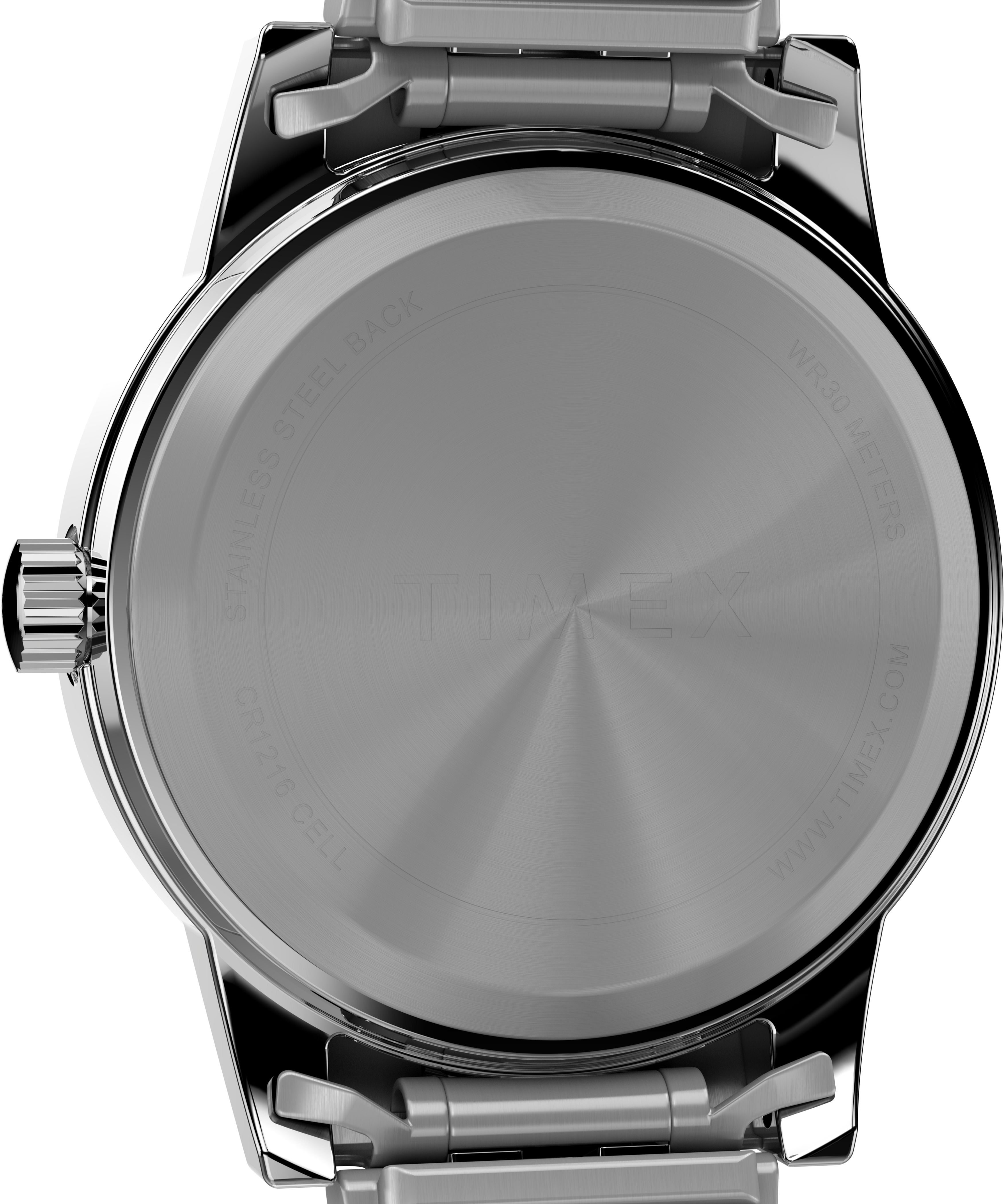 Timex Women's Silver Expansion Band w/Perfect Fit
