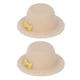 thumbnail image 3 of Lindo sombrero de muñeca sombrero de fiesta de casa de muñecas terciopelo duro delicado diseño de pajarita 1/12 DIY para accesorios de casa de muñecas ANGGREK  Otros, 3 of 8