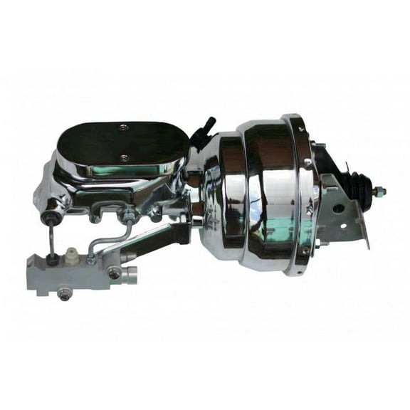 Leed Brakes 8in Dual Chrome Brake Bo oster 1-1/8in Bore Mastr