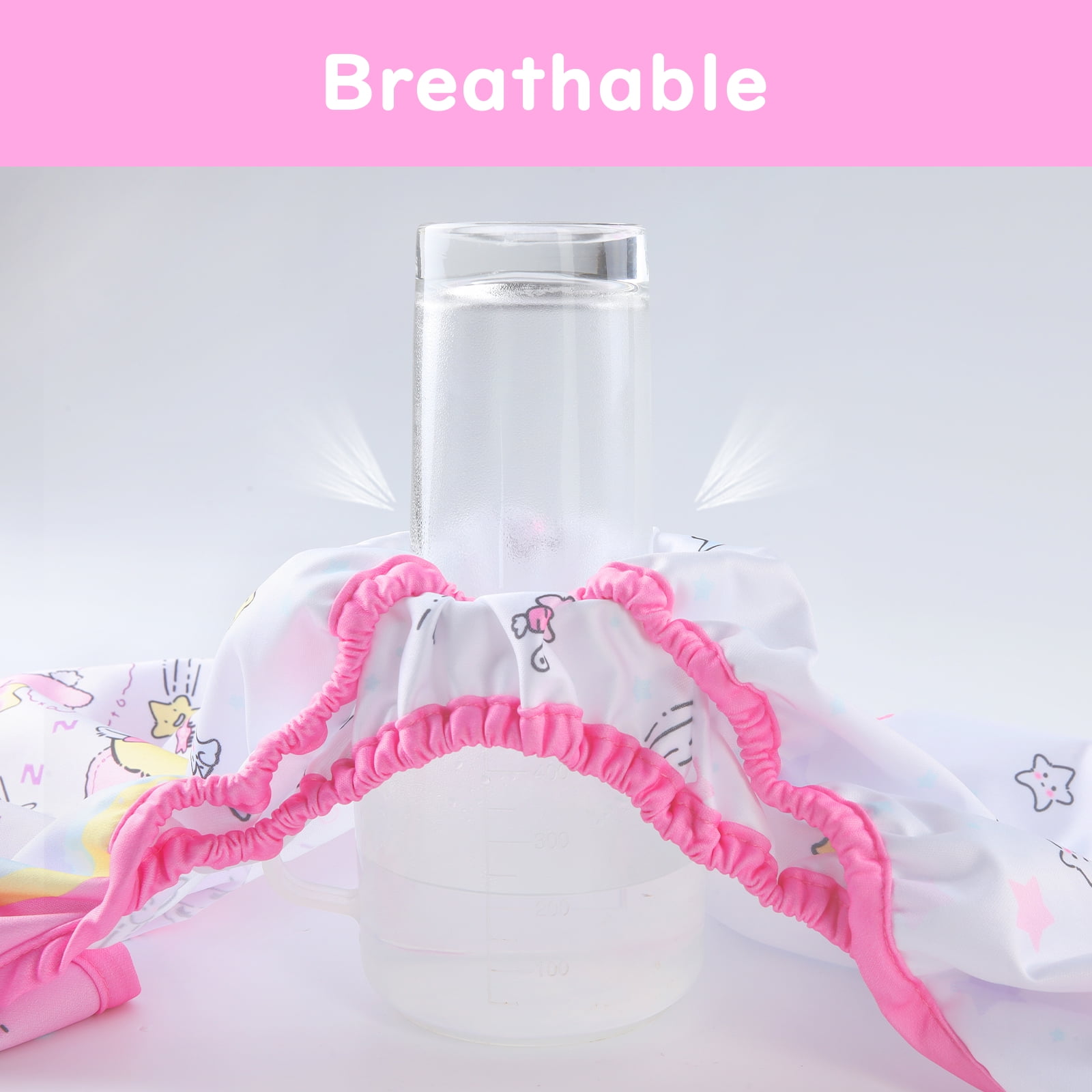 LittleForBig Washable Adjustable Reusable Waterproof Cloth Adult Diaper Wrap Cover - Fairy Littles in Dreamland M
