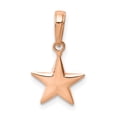 thumbnail image 4 of 14k Yellow Gold Small Polished 3-D Star Charm Pendant, 4 of 5