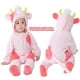 thumbnail image 4 of Disfraz TONWHAR, traje de bebé con forma de animal, mameluco, vaca rosa, 4 of 9