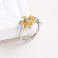 thumbnail image 3 of Sunflower Cremation Jewelry for Ashes Holder Funeral Urns Ring for Cremation Ashes Memorial Finger Ring for Women, 3 of 7